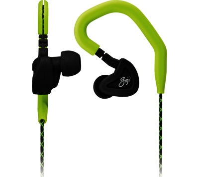 GOJI  GSPOOK16 Headphones - Black & Green